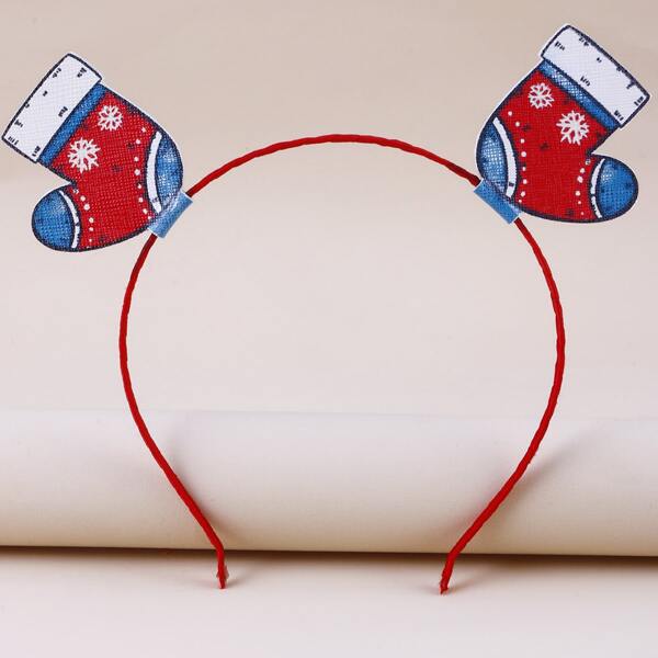 

Christmas Socks Decor Headband, Multicolor