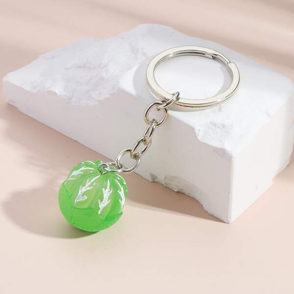

Fruit Charm Keychain, Green