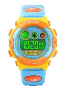 Skmei Niños Reloj electrónico impermeable - Naranja - Ver 5