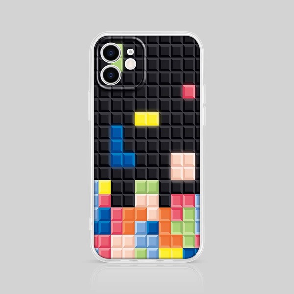 

Tetris Pattern Phone Case, Multicolor