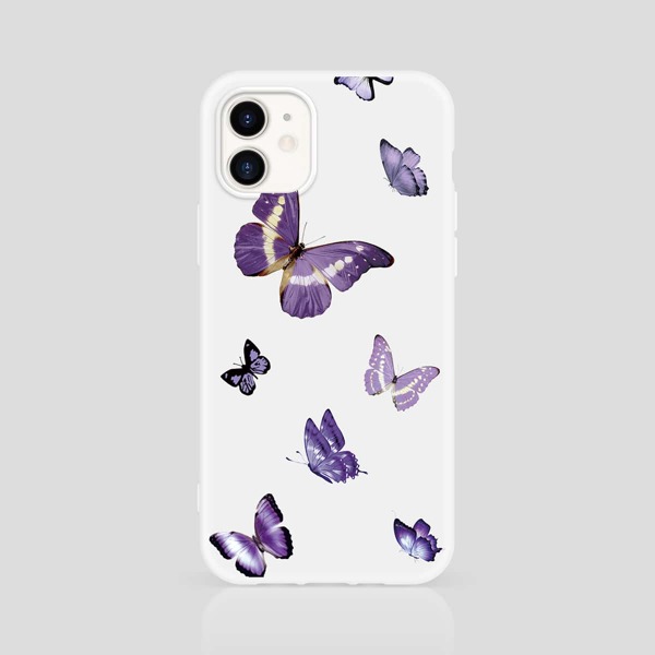 

Butterfly Pattern Phone Case, Multicolor