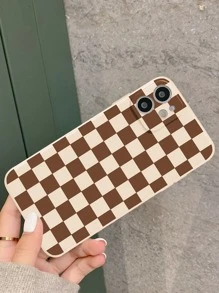 Checkered Phone Case - Multicolor - View 1