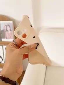 Heart Pattern Phone Case - Multicolor - View 2