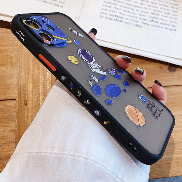 

Cartoon Astronaut Phone Case, Multicolor