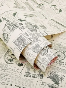 1張復古海報牆紙 - 彩色 - 查看 2