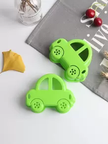 1 Miếng Màu xanh lá Hình chiếc xe Máy cắt bánh sandwich Khuôn - màu xanh lá - Xem 3