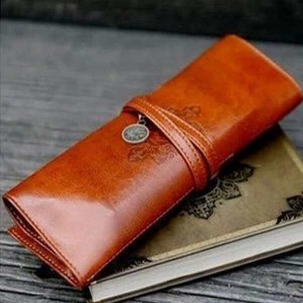 

1pc Random Roll-Up Pencil Bag, Multicolor