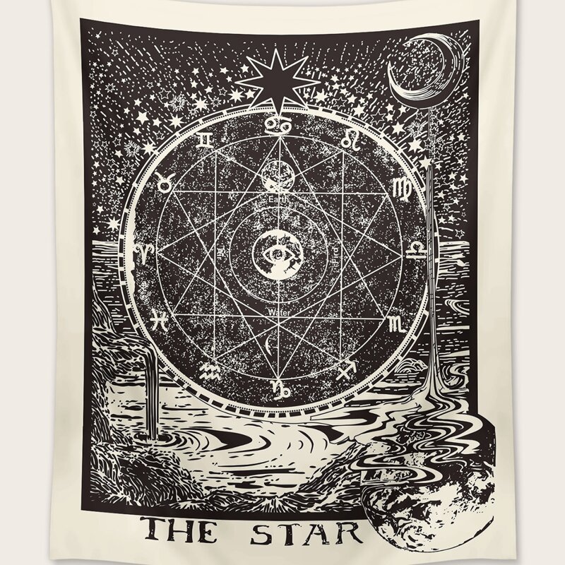 

Tarot Pattern Tapestry, Multicolor