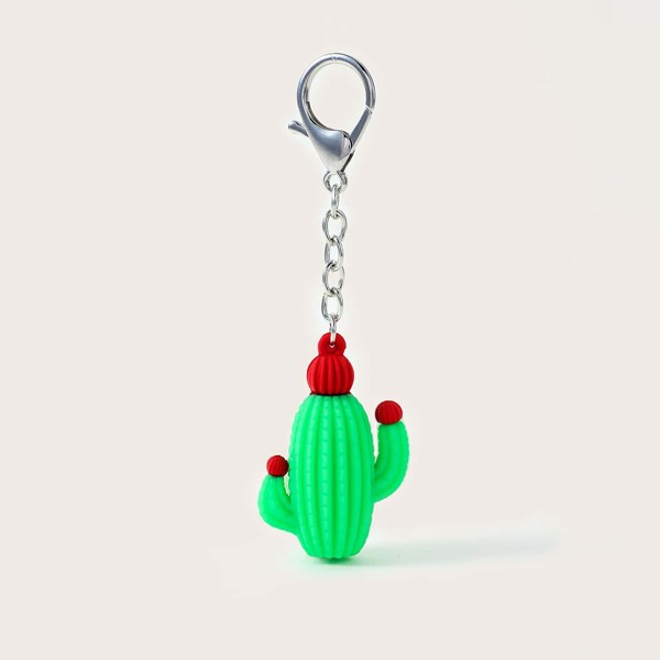 

3D Cactus Design Bag Strap, Green