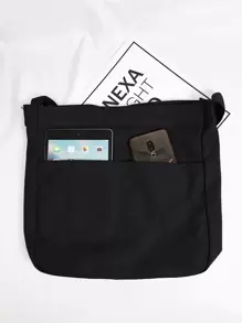 Túi đeo chéo có chi tiết nhỏ gọn, nhẹ nhàng dành cho doanh nhân dành cho nữ tuổi teen Sinh viên đại học, tân binh và nhân viên văn phòng Hoàn hảo cho văn phòng, trường đại học, công việc, kinh doanh, đi làm, ngoài trời, du lịch, đi chơi - màu đen - Xem 6