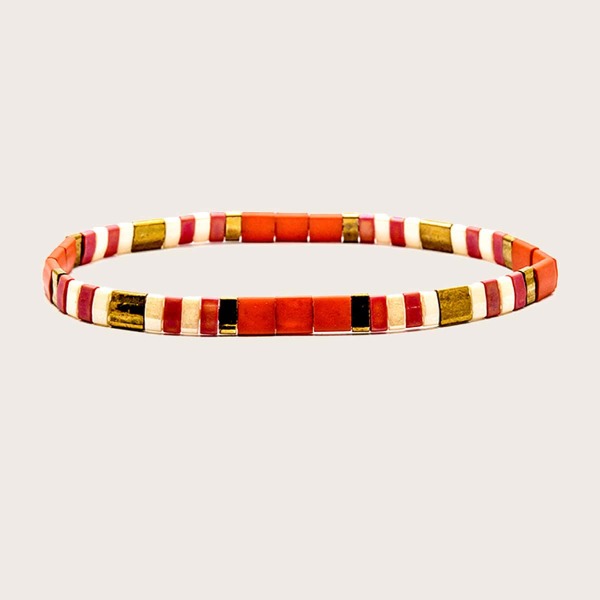

Minimalist Beaded Bracelet, Multicolor