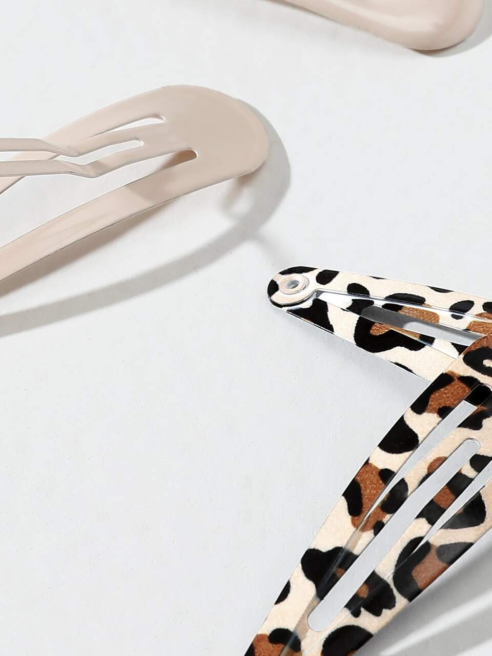 6pcs Leopard Hair Clip Casual Leopard Print Claw Clips Hair Claws Hair Barrettes, School Stuff, Hair Accessories, Head Accessories, Hair Accessories For Women, Hairpin