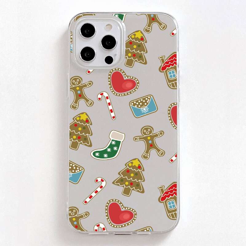 

Christmas Graphic Phone Case, Multicolor