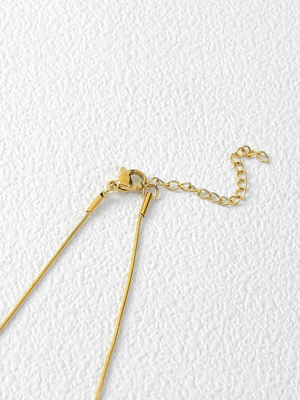 MOTF GEOMETRIC DECOR CHAIN NECKLACE