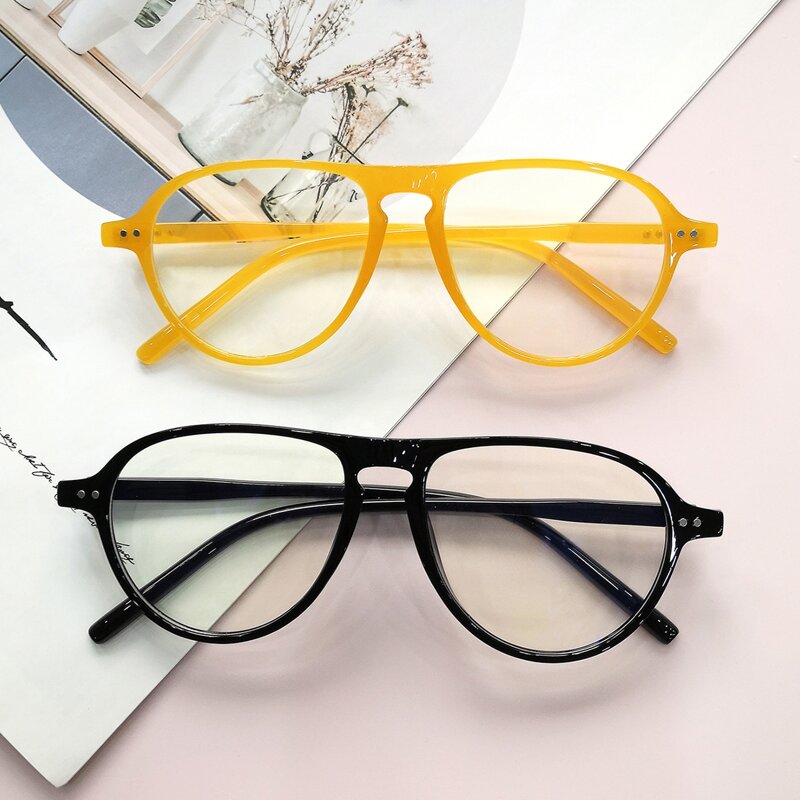 

2pairs Anti-Blue Light Frame Eyeglasses