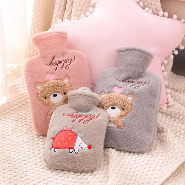 

1pc Cartoon Graphic Random Hot Water Bag, Multicolor