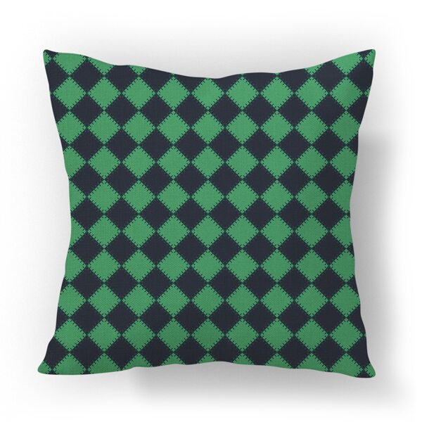 

Christmas Plaid Pattern Waterproof Outdoor Cushion Cover Without Filler, Multicolor