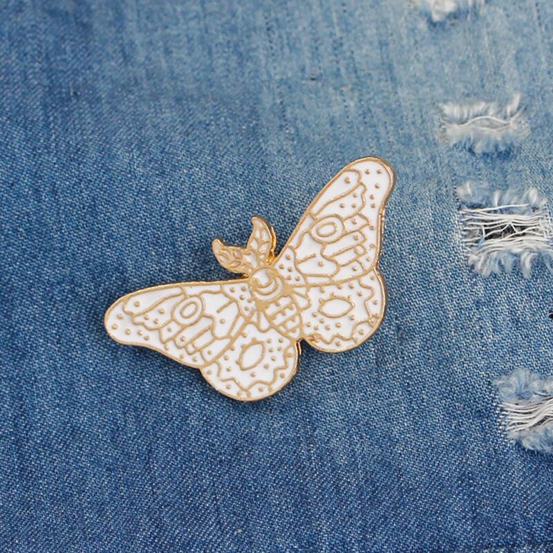 

Butterfly Decor Brooch, Gold