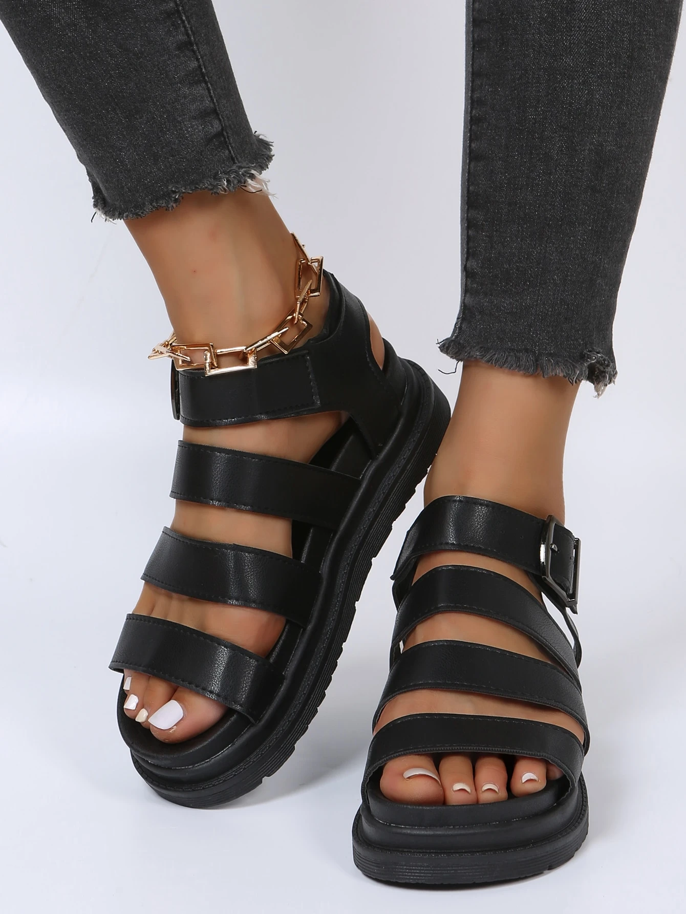flatform gladiator sandals