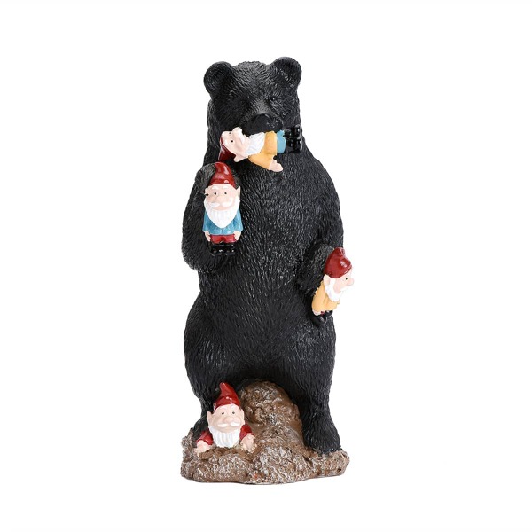 

Cartoon Bear Garden Decorative Object, Multicolor