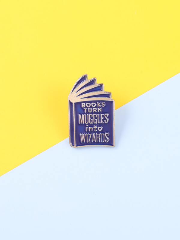 Broche en forma de libro