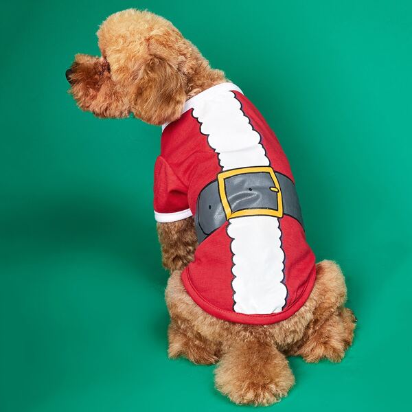 

Christmas Pattern Pet Tee, Multicolor