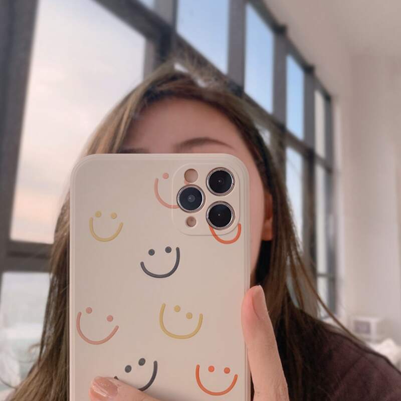 

Cartoon Face Phone Case, Multicolor