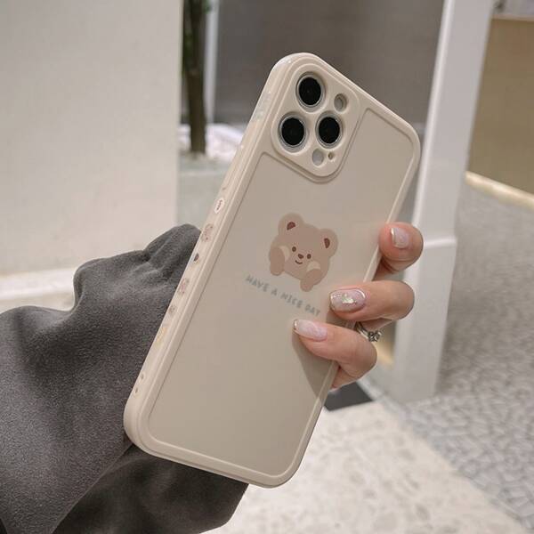 

Cartoon Bear Phone Case, Multicolor