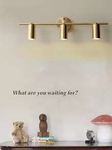 Slogan Graphic Wall Sticker - Black - View 3