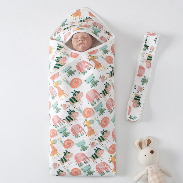 

Animal Print Baby Receiving Blanket, Multicolor