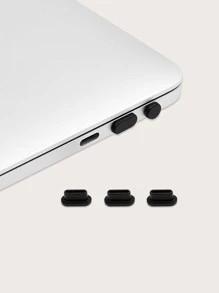 5pcs Laptop Dust Plug Compatible With MacBook