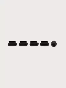 5pcs Laptop Dust Plug Compatible With MacBook
