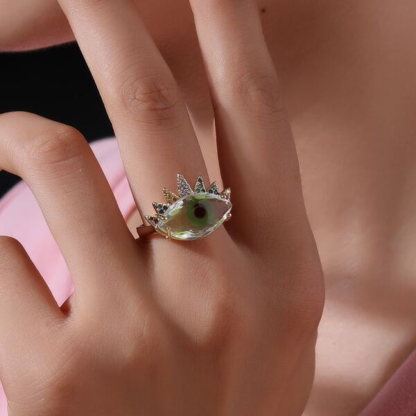 

Eye Decor Ring, Multicolor