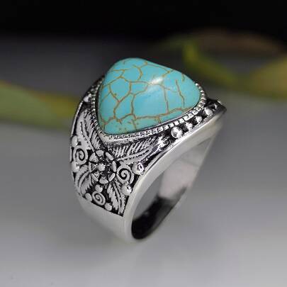 Turquoise Decor Ring
