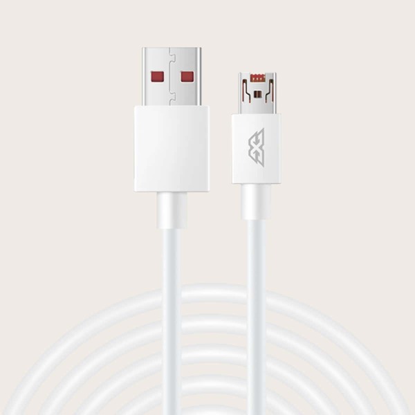

1pc Fast Charging Data Cable, White