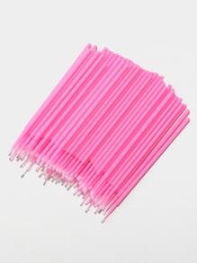 100入組一次性睫毛畫筆帶收納盒 - 粉色 - 查看 3