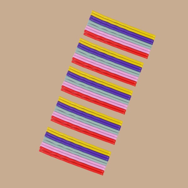 

50pcs Minimalist Hair Clip, Multicolor