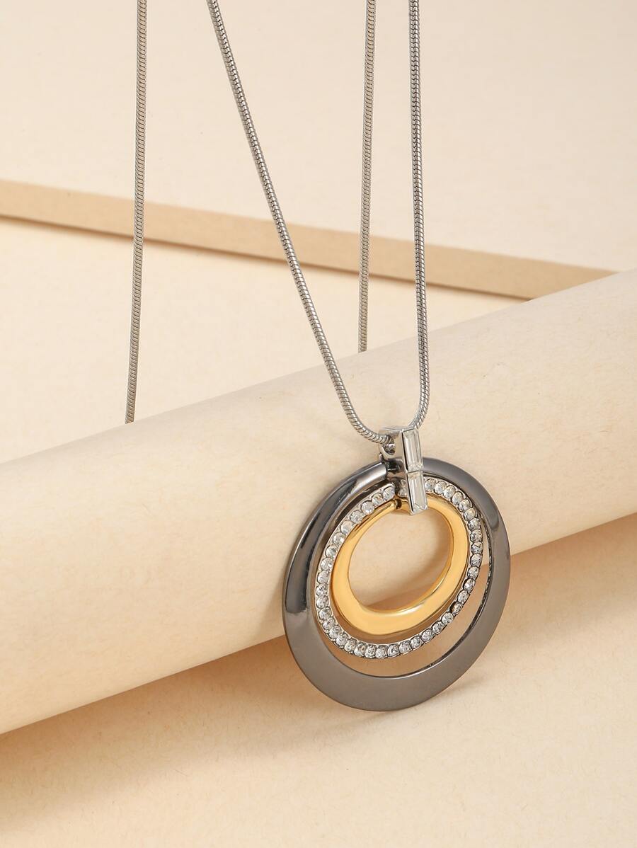 Circle Pendant Necklace