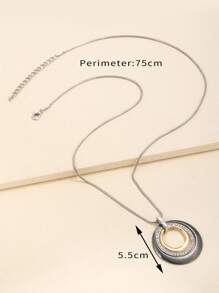 Circle Pendant Necklace