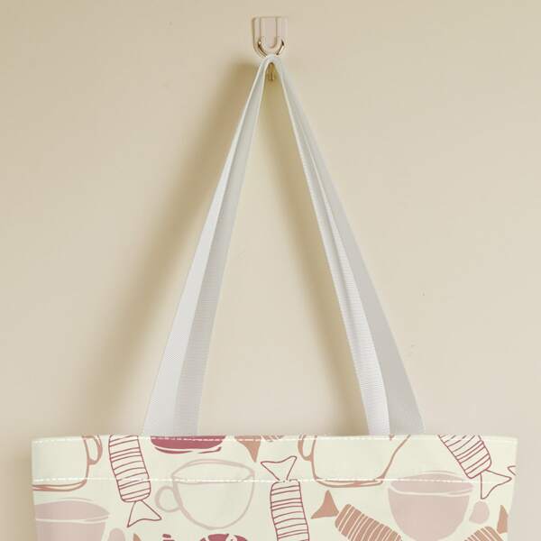 

Allover Print Shoulder Tote Bag, Multicolor