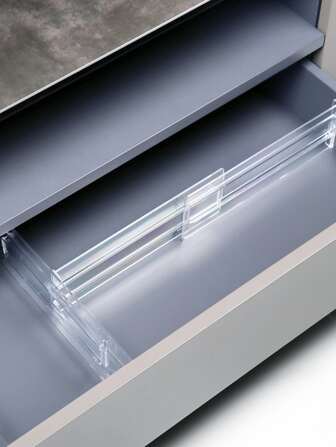 1 件透明抽屉隔板，塑料透明可调节抽屉隔板万圣节装饰万圣节服装秋季装饰节日装饰