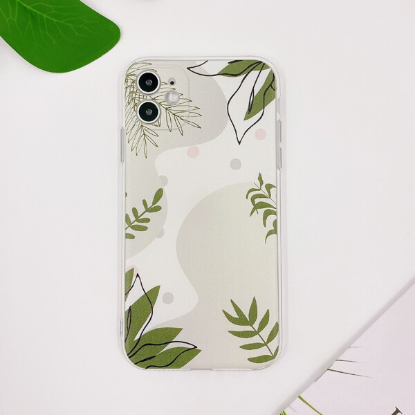 

Leaf Painted Phone Case, Multicolor