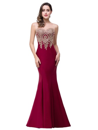 BABYONLINE D.R.E.S.S. 刺繡貼花拼接網紗舞會連衣裙