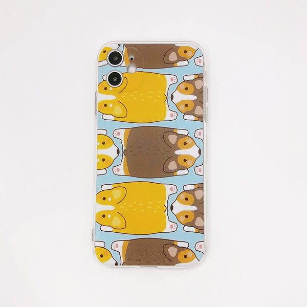 

Cartoon Graphic Phone Case, Multicolor