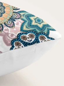 Mandala Print Cushion Cover Without Filler, Throw Pillow Case, Pillow Insert Not Include, For Sofa, Living Room - Multicolor - View 2
