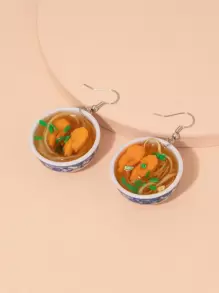 Food Drop Earrings - Multicolor - View 1