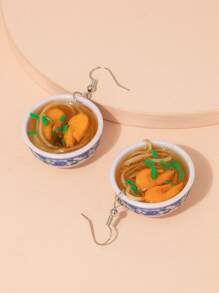 Food Drop Earrings - Multicolor - View 2