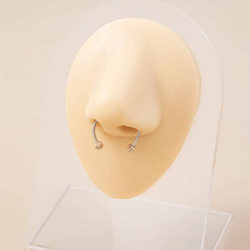 

Men Magnetic Nose Ring, Silver