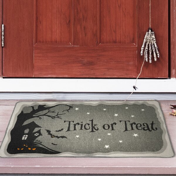 

Halloween Print Door Mat, Multicolor