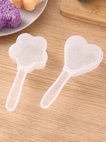 2pcs Rice Ball Mold - Clear - View 5